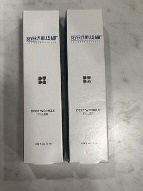 Beverly Hills MD Deep Wrinkle Filler- 2 brand new in box